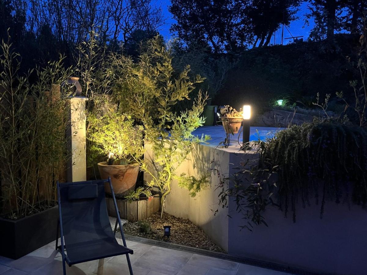 La Suite De Charme Du Mas De La Fontaine De Jonquier Avec Spa Privatif Séguret Εξωτερικό φωτογραφία
