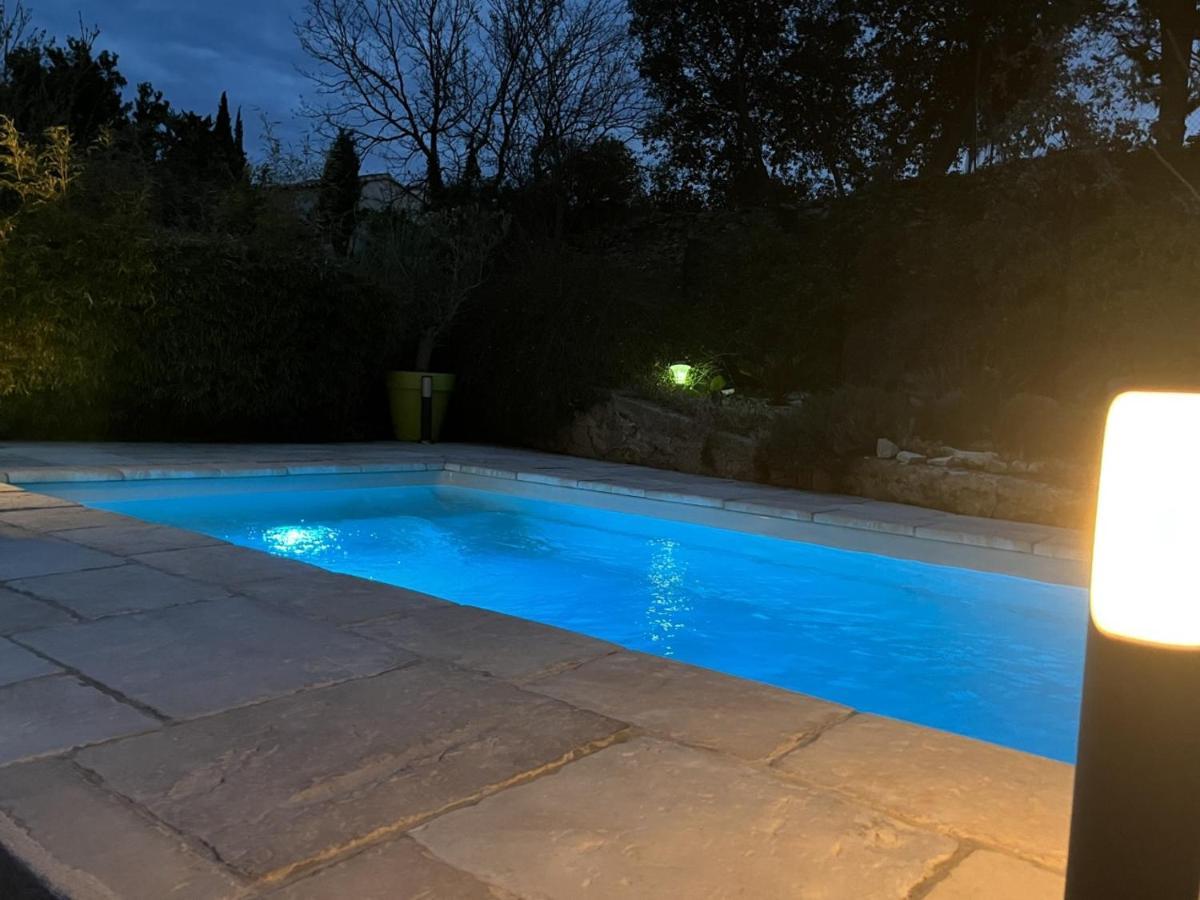 La Suite De Charme Du Mas De La Fontaine De Jonquier Avec Spa Privatif Séguret Εξωτερικό φωτογραφία